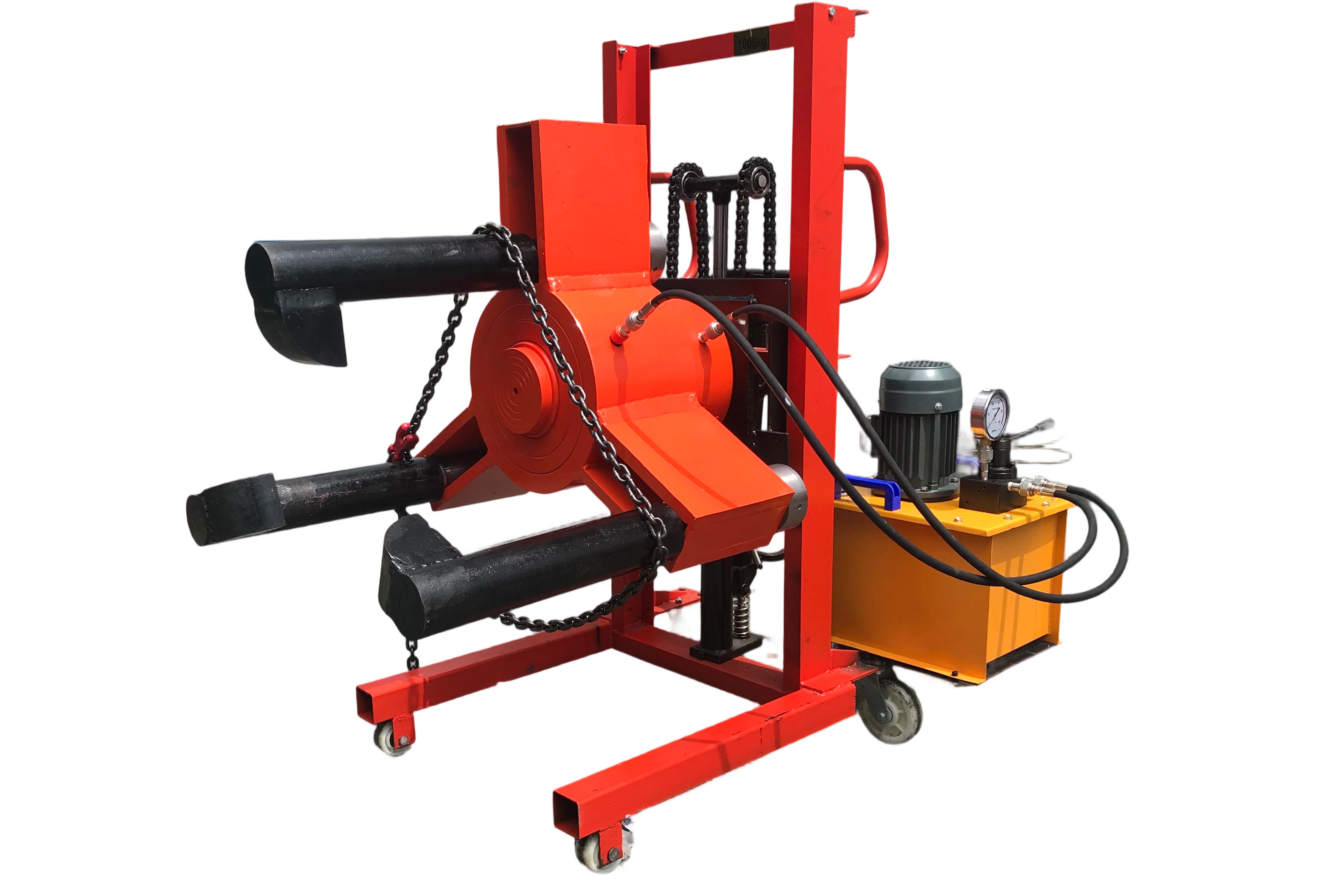 电动小车升降液压拉马